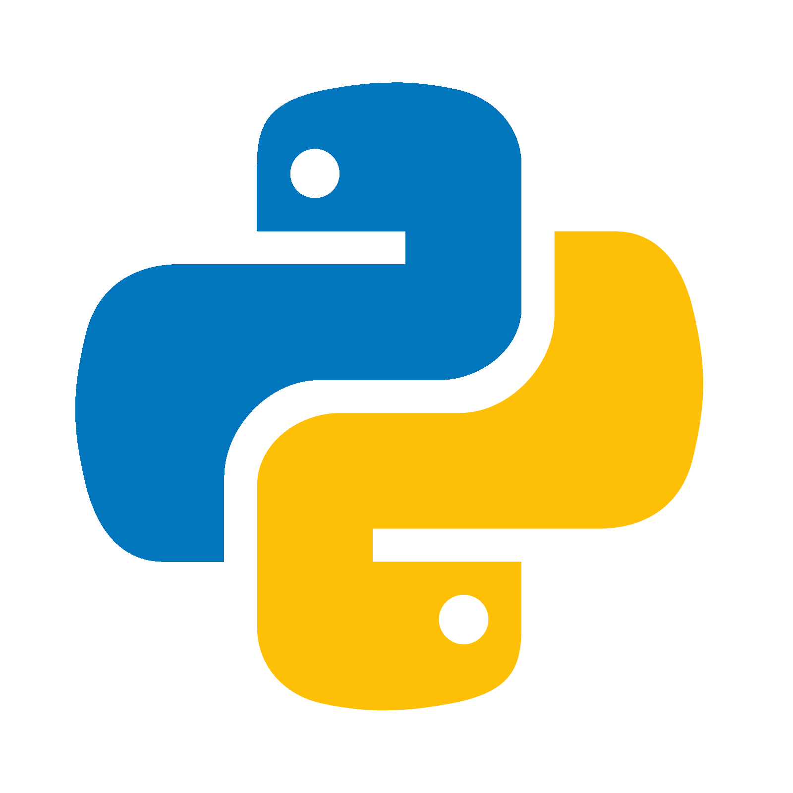 Python programming logo used in coding curriculum