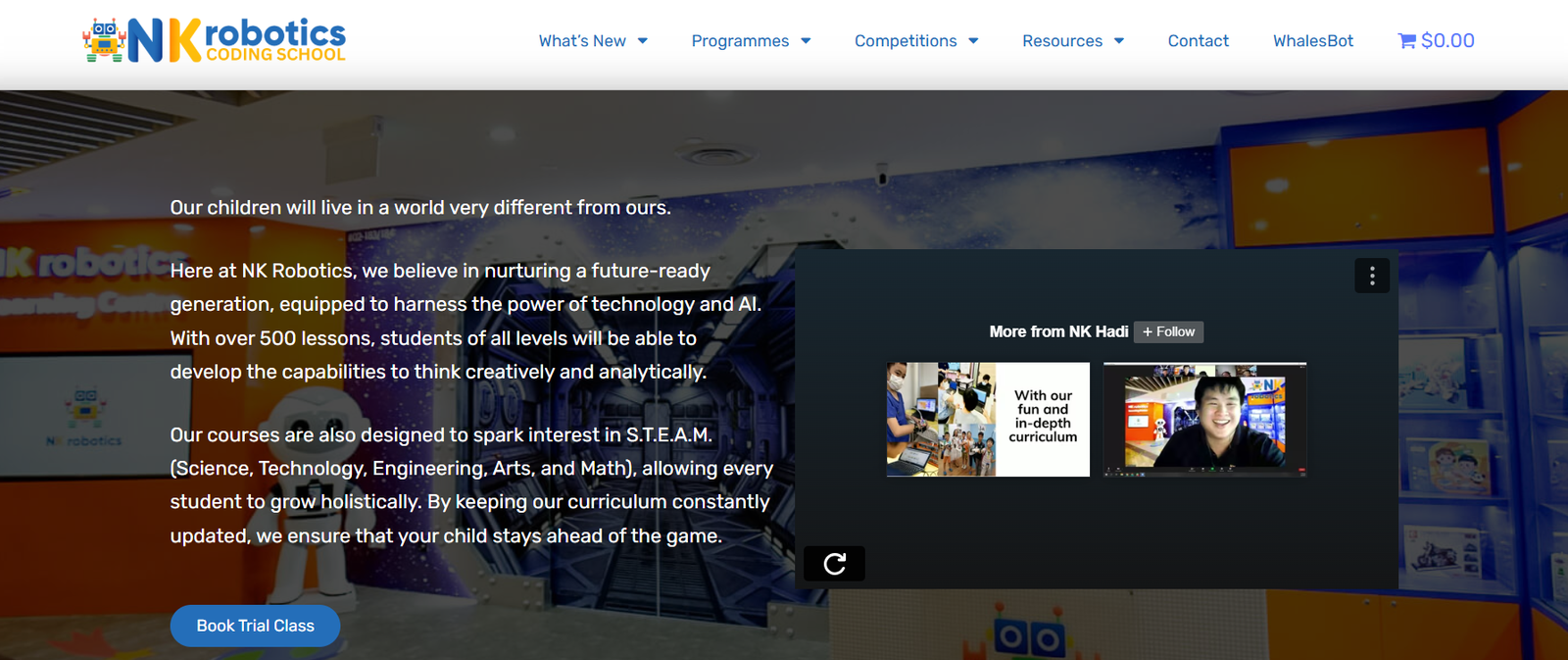 nk robotics coding school